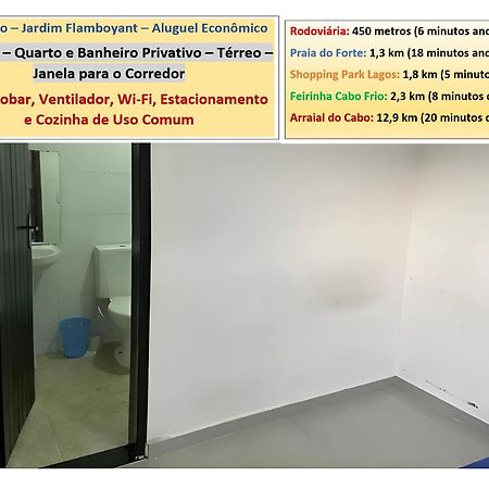 Cabo Frio - Suites - Jardim Flamboyant - Aluguel Economico Exteriér fotografie
