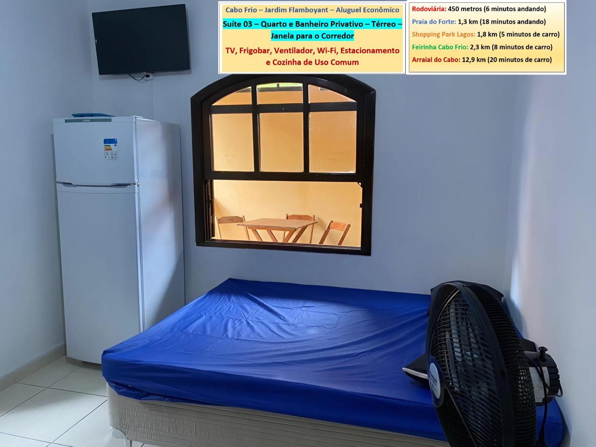 Cabo Frio - Suites - Jardim Flamboyant - Aluguel Economico Exteriér fotografie