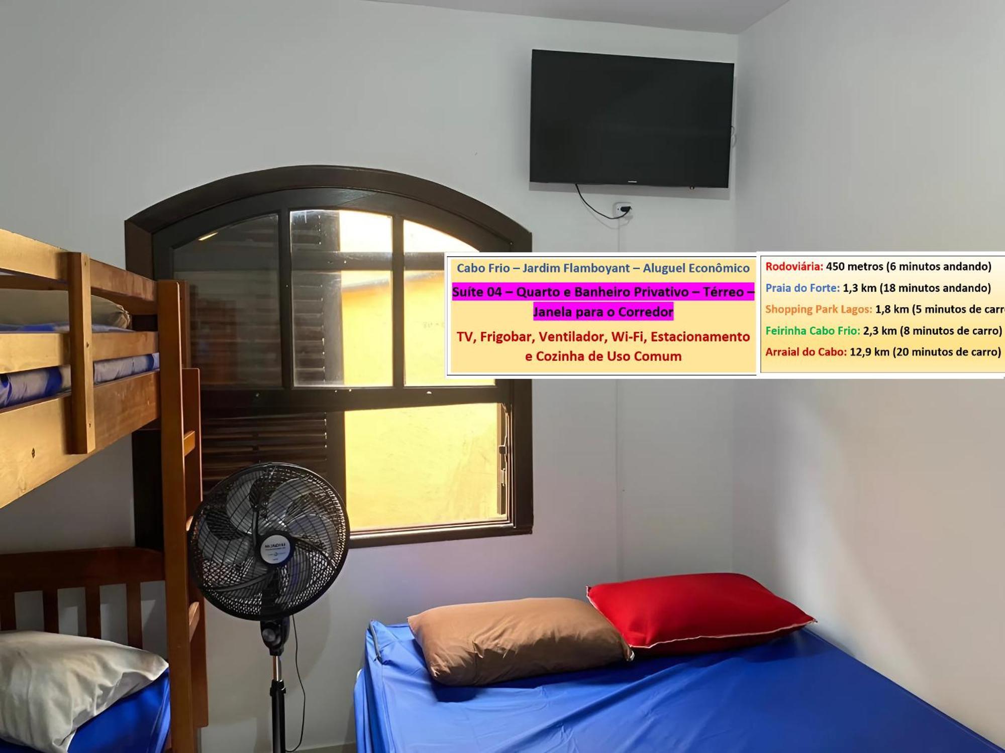 Cabo Frio - Suites - Jardim Flamboyant - Aluguel Economico Exteriér fotografie