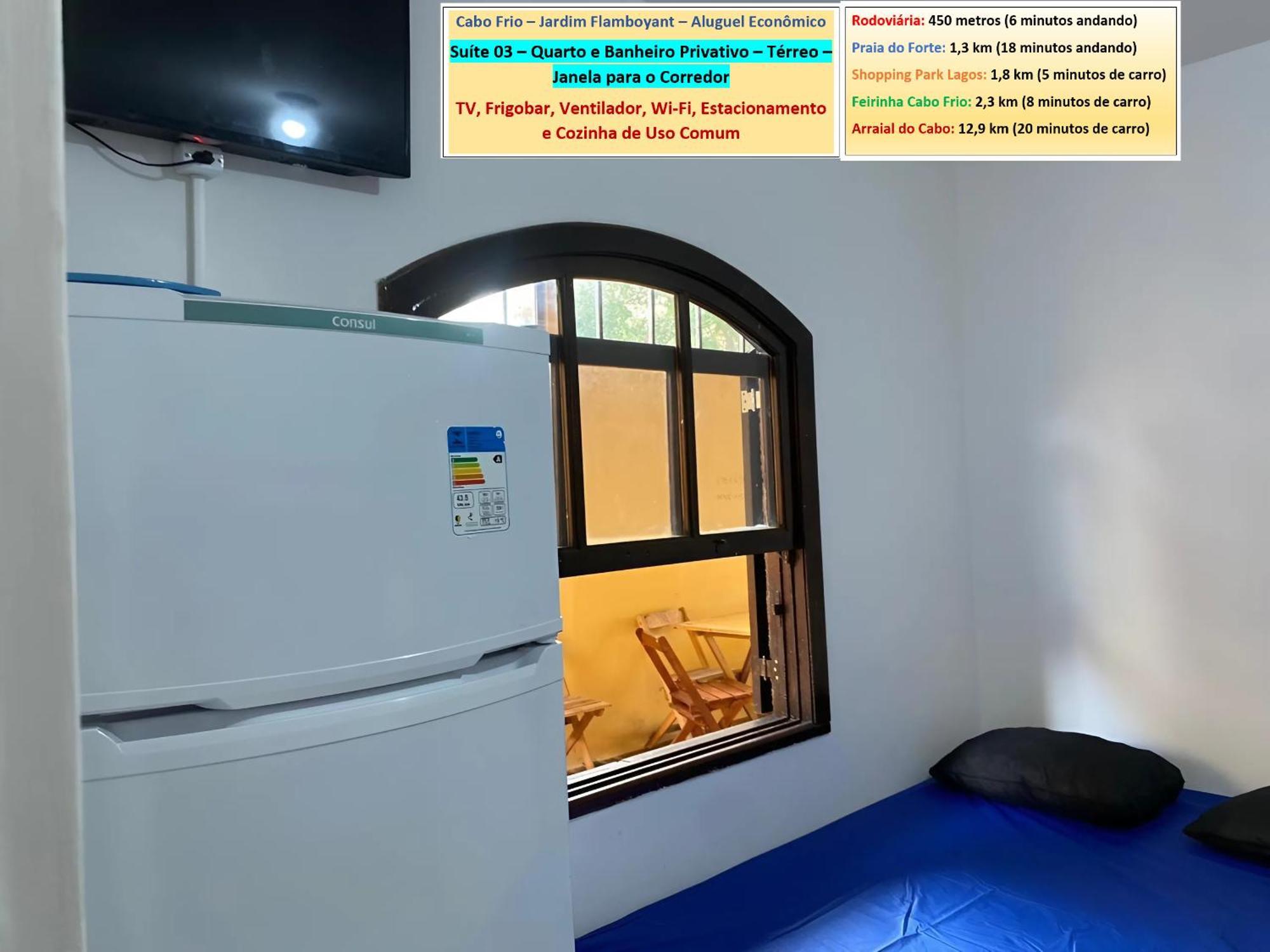 Cabo Frio - Suites - Jardim Flamboyant - Aluguel Economico Exteriér fotografie