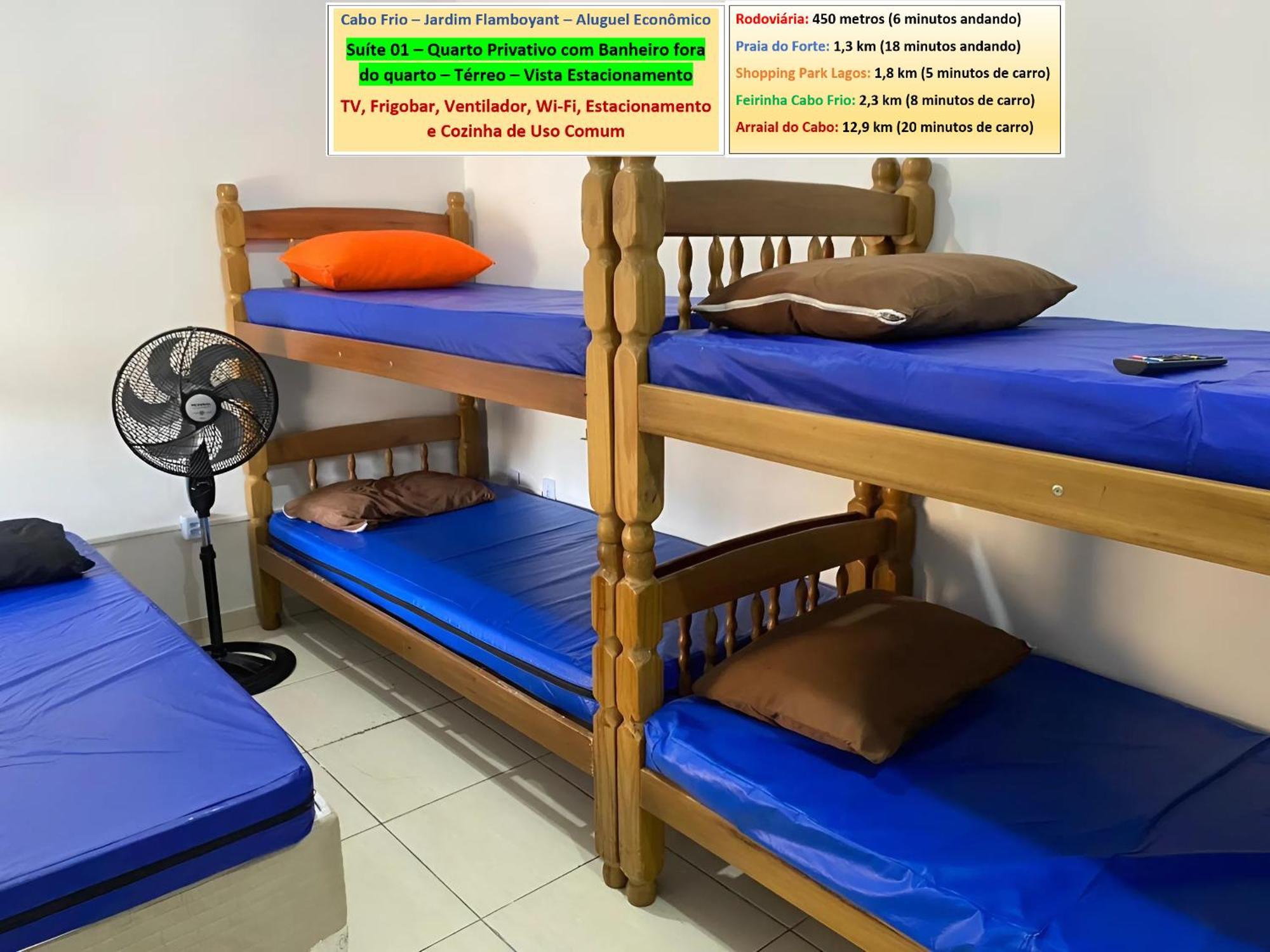 Cabo Frio - Suites - Jardim Flamboyant - Aluguel Economico Exteriér fotografie
